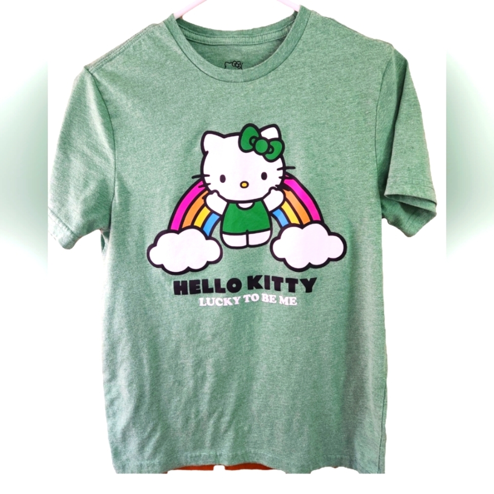 Hello Kitty By Sanrio " Lucky To Be Me" Junior Girls Size Small
